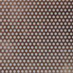 Blacha miedziana perforowana