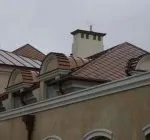 Rezydencja w Czarnowie - Dach wykonany w płytkach Karo