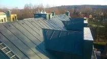 dach z blachy cynkowo-tytanowej Rheiznink Schiefergrau Kraków